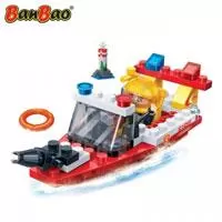Kliknite za detalje - BanBao kocke Vatrogasni čamac 7119