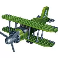 Kliknite za detalje - BanBao kocke Avion dvokrilac sa propelerom 8827