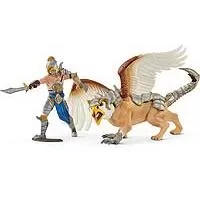 Kliknite za detalje - Schleich Figura Eldrador - Grifonov vitez Atokay 70129