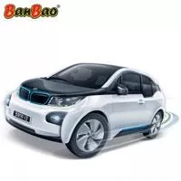 Kliknite za detalje - BanBao Kocke Automobil BMW i3 6802-1