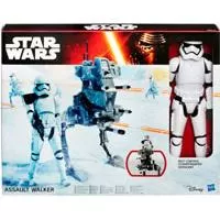 Kliknite za detalje - Star Wars Figura sa vozilom B3917 Assault Walker