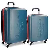 Kliknite za detalje - Pepe Jeans Putni koferi 55cm i 70cm Tricolor blue 78.689.52
