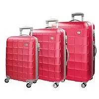 Kliknite za detalje - ABS Koferi 55cm 65cm 75cm Movom Ajedrez pink 53.894.54