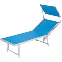 Kliknite za detalje - Ležaljka Sa Tendom Bali Plava