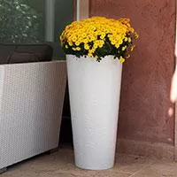 Kliknite za detalje - DiMartino Visoka Saksija Od Smole Tirso Plus 40 White