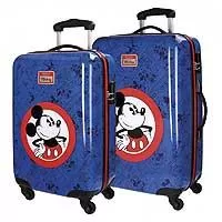 Kliknite za detalje - Disney Set kofera ABS 55cm i 68cm Hello Mickey Azul 30.319.63