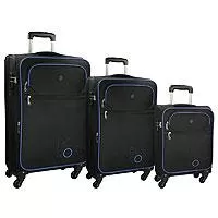 Kliknite za detalje - Putni koferi 55cm 68cm 79cm Movom Chelsea Roll Road Black 50.294.61