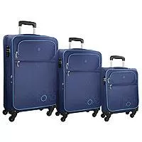 Kliknite za detalje - Putni koferi 55cm 68cm 79cm Movom Chelsea Roll Road Blue 50.294.62