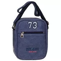Kliknite za detalje - Muška torbica od eko kože Pepe Jeans Jack Blue 65.856.51
