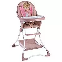 Kliknite za detalje - Lorelli Stolica za bebe Bravo Beige Rose Princess 10100061703