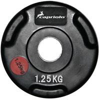 Gumirani čelični teg 1.25kg 30mm 291440