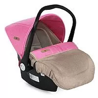 Kliknite za detalje - Auto sedište za bebu Lorelli Lifesaver Beige Rose 10070301746