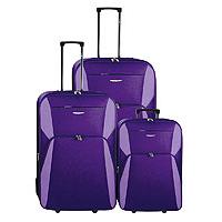 Kliknite za detalje - Set putnih kofera 55/65/75cm Enova Madrid Purple 501.140.34