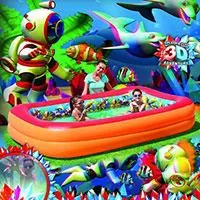Kliknite za detalje - 3D Avantura Bazen Sa 2 Para 3D Naočara BestWay 54114