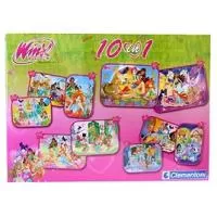 Kliknite za detalje - Puzzle Winx 10 u 1 U90725