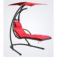 Ležaljka Lounger Lux Red