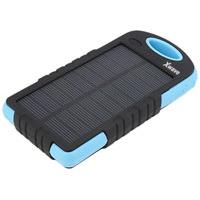Kliknite za detalje - Dodatna solarna baterija za mobilne uređaje sa LED lampom 6000mAh Xwave Camp L 60 blue