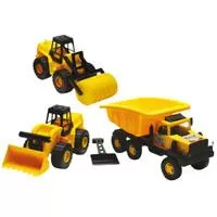 Kliknite za detalje - Set bager, valjak i kamion Triple Construction 1217 33106