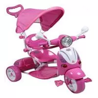 Kliknite za detalje - Dečiji tricikl u obliku Vespe 410 pink