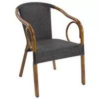Kliknite za detalje - Baštenska stolica Royal 7 dark bamboo moka