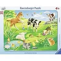 Kliknite za detalje - Ravensburger puzzle 35 delova - Zivotinje na livadi 06119