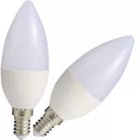 Kliknite za detalje - Dve LED sijalice sveća toplo bela 5W E14 LS-C37-WW-E14/5
