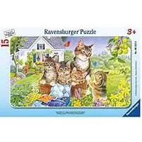 Kliknite za detalje - Ravensburger puzzle 15 delova - Mačići u korpi 06355