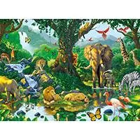 Kliknite za detalje - Ravensburger Slagalica 500 delova - Jungle Harmony 14171
