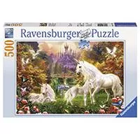 Kliknite za detalje - Ravensburger Slagalica 500 delova - Magical Unicorns 14195