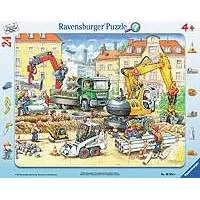 Kliknite za detalje - Ravensburger puzzle 24 dela - Vredni gradjevinari 06584