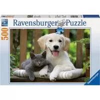 Kliknite za detalje - Ravensburger Slagalica 500 delova - Friendly Opposites 14234