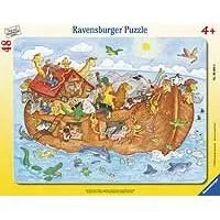 Kliknite za detalje - Ravensburger puzzle 48 delova - Nojeva barka 06604