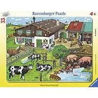 Kliknite za detalje - Ravensburger puzzle 33 dela - Porodice životinja 06618