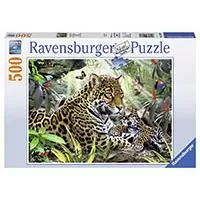 Kliknite za detalje - Ravensburger Puzzle 500 delova - Jaguar junior 14486
