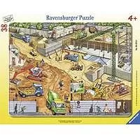 Kliknite za detalje - Ravensburger puzzle 38 delova - Na gradilistu 06678