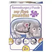 Kliknite za detalje - Ravensburger puzzle 12 delova - Moje prve puzzle, 6 u 1 06883