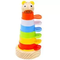 Kliknite za detalje - Pino Toys Didaktički Toranj životinje 5445