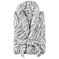 Kliknite za detalje - Bade Mantil Zebra L/XL Siva Kronborg