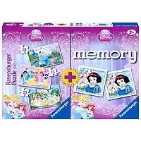 Kliknite za detalje - Ravensburger puzzle 60 delova  + igra memorije - Disney Princess 2u1 07228
