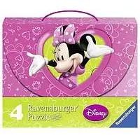 Kliknite za detalje - Ravensburger puzzle 122 dela - Mini Maus koferčić 07283