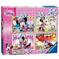 Kliknite za detalje - Ravensburger puzzle 72 dela - 4u1 Mini Maus, 07255