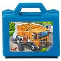 Kliknite za detalje - Ravensburger puzzle 12 delova - Kockice kamion 07406