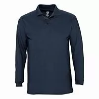 Kliknite za detalje - Sols Muška polo majica dug rukav Winter II Navy veličina L 11353