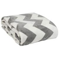 Ćebe Vrang flanel 200x220 siva