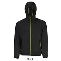 Kliknite za detalje - Sols Uniseks jakna vetrovka Shore Black veličina 3XL 01169