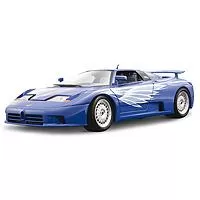 Kliknite za detalje - Bburago Bugatti EB 110 (1991) BU25025