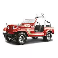 Kliknite za detalje - Bburago Jeep Wrangler (1980) BU25046