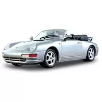 Kliknite za detalje - Bburago Porsche  911 Carrera Cabriolet (1994) BU25057