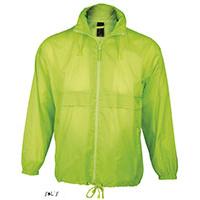 Sols Vetrovka - jakna za vetar Surf Neon Lime veličina L 32000