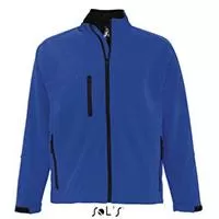 Kliknite za detalje - Softshell muška jakna Sols Relax Royal Blue 3XL 46600